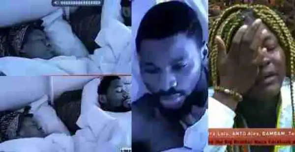 #BBNaija: Alex and Miracle Experience Nightmare, Tobi Prays Alex (Video)